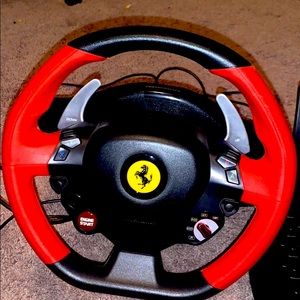 Ferrari 458 Spider gaming wheel